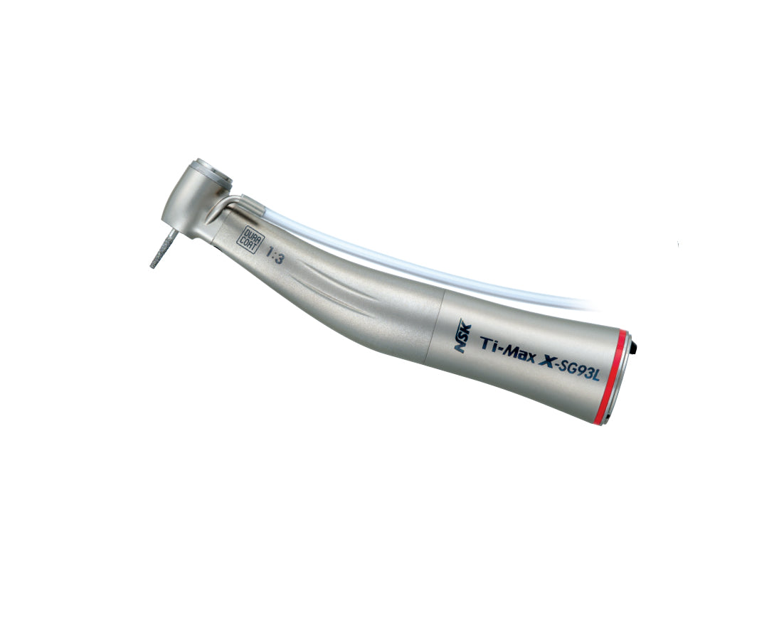 NSK Ti‑Max X‑SG93 – 1:3 Surgical Up-Gearing Contra-angle Handpiece w/ Light