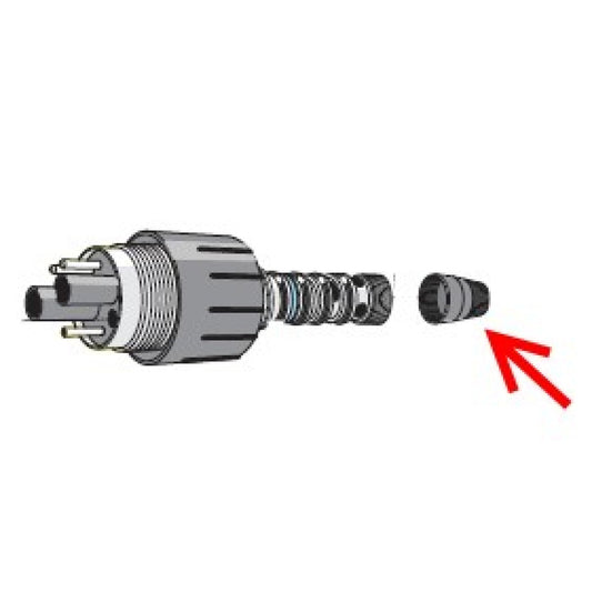 Sirona light bulb cover for turbine coupling